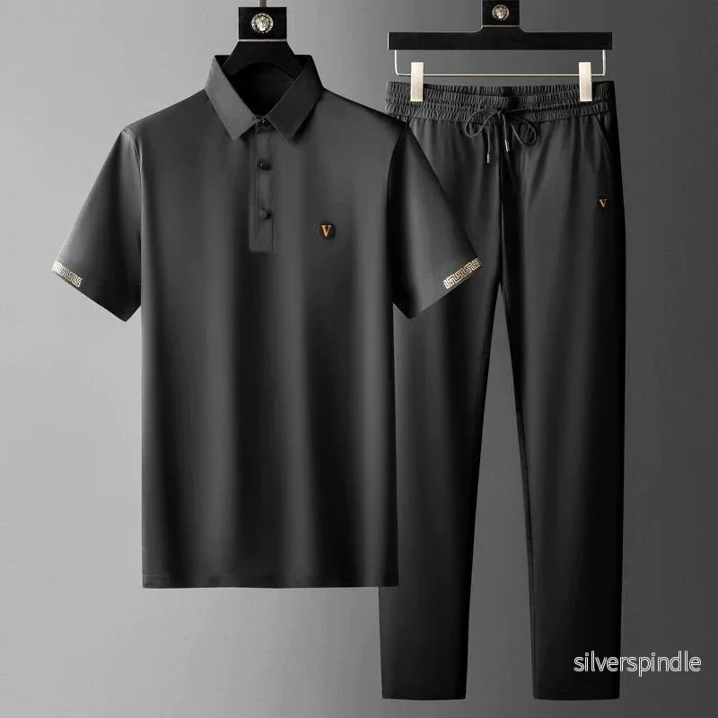 Ethan | Slim-Fit T-shirt och Avslappnade Joggers för Vår - Bild 2