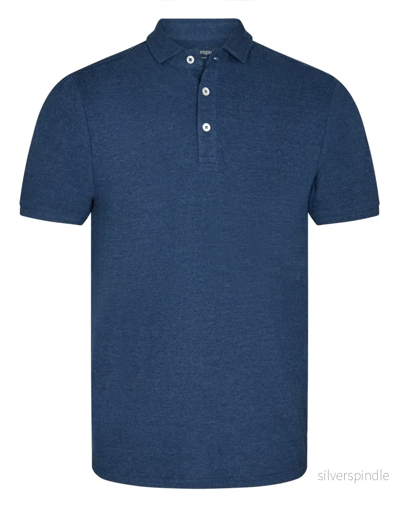 BS Monir Regular Fit Piké - Dark Blue