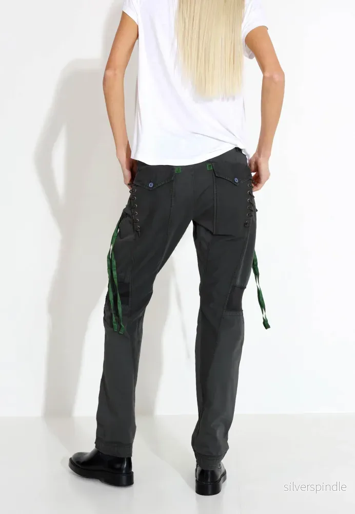 PANTALONE TROUSERS CABALLERA - Mörkgrön