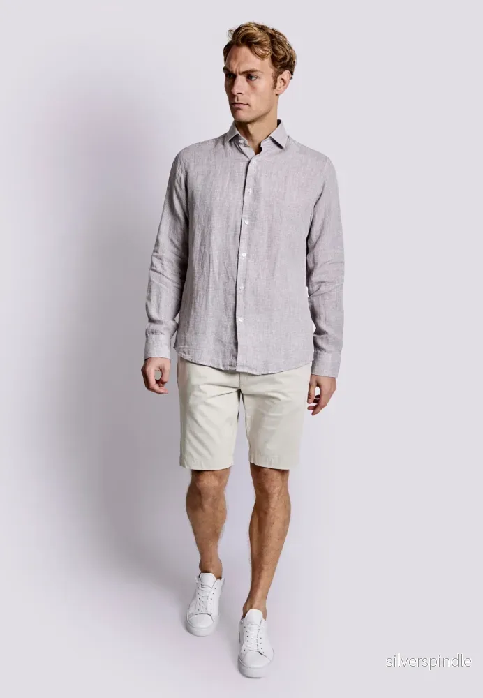 BS Madrid Casual Slim Fit Skjorta - Clay - Bild 2