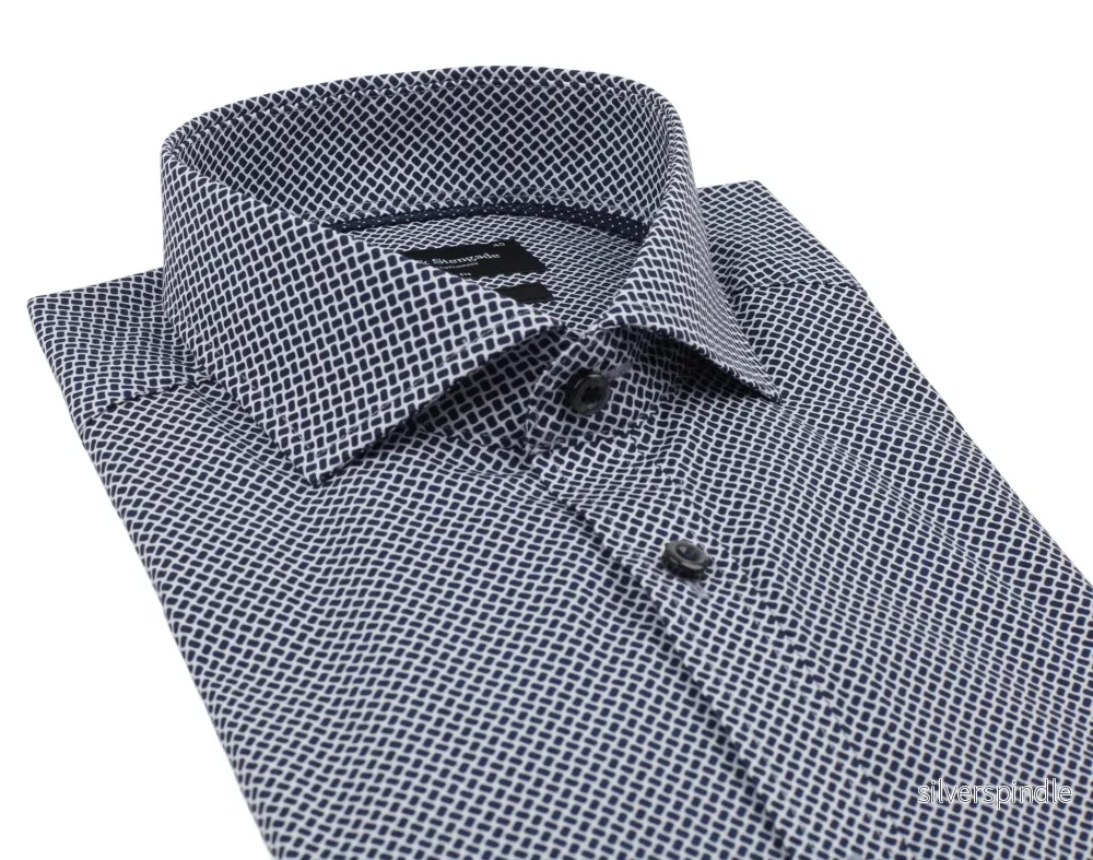 BS Pijk Modern Fit Skjorta - Navy - Bild 2