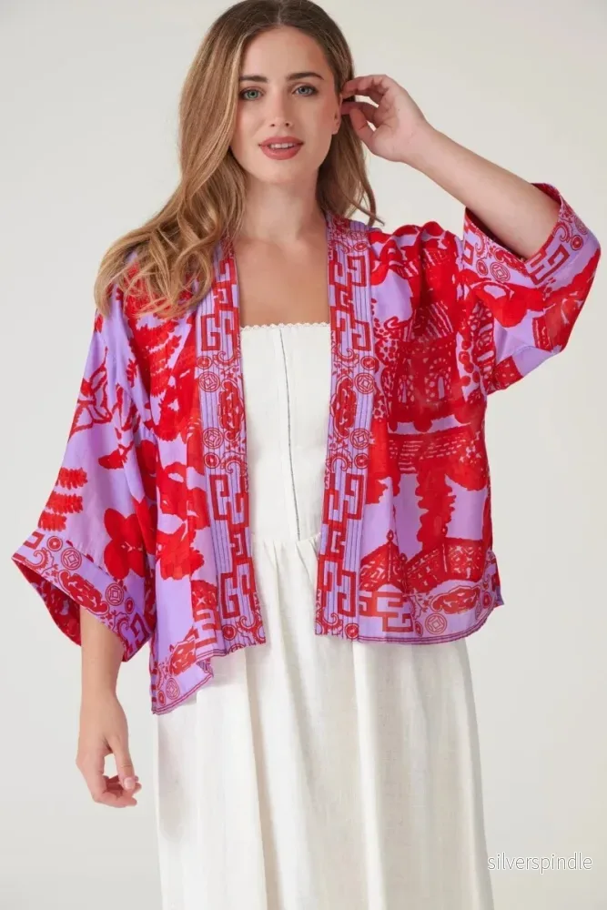 Kort kimono Giant Willow Vio