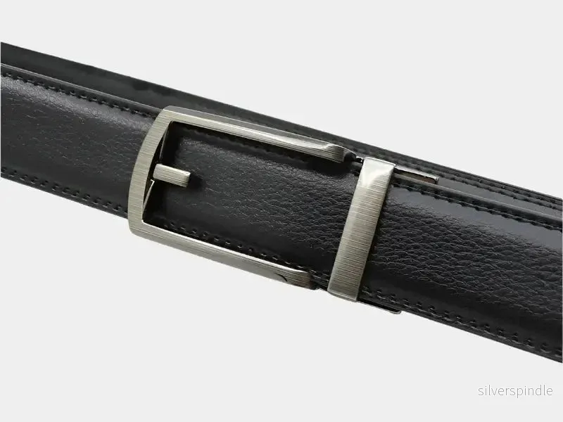 Justerbart Bälte | Automatiskt Spänne med Sömlös Design | Elegant Skärp för Daglig Bekvämlighet - Bild 3