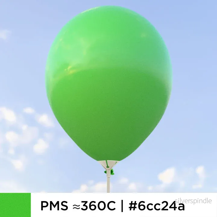 Äppelgröna ballonger 28 cm - 100-pack - Bild 3