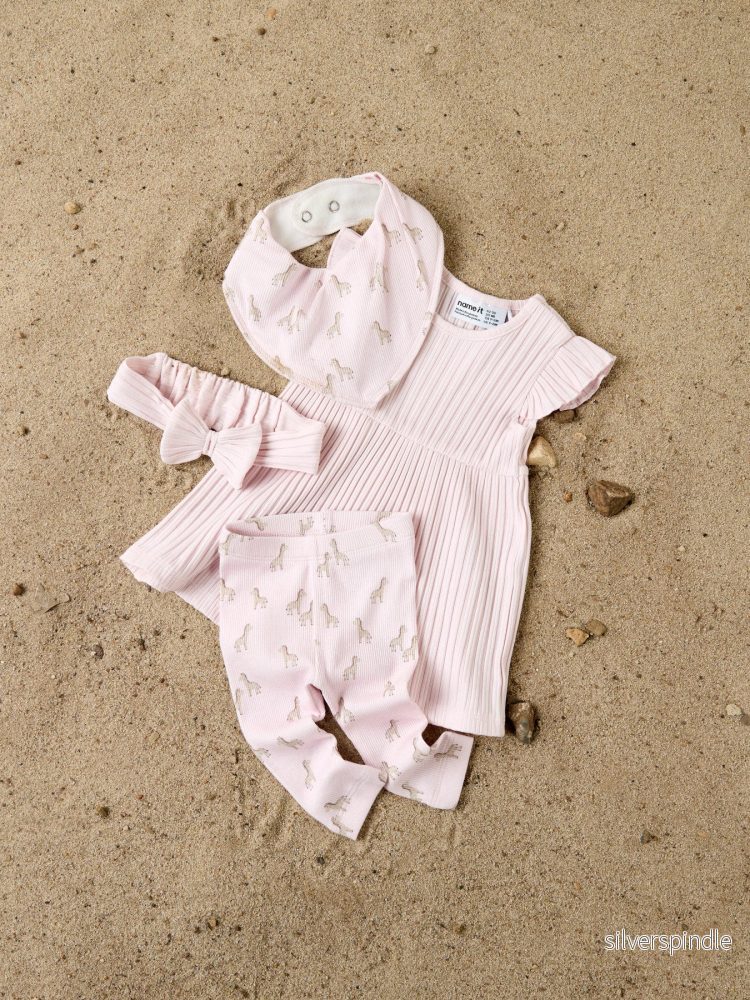 Kortärmad Klänning Baby - Bild 3