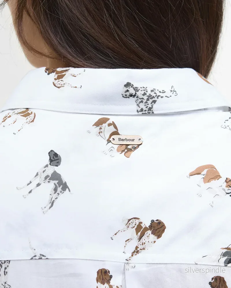 Barbour Safari Shirt Dog Print - Bild 3