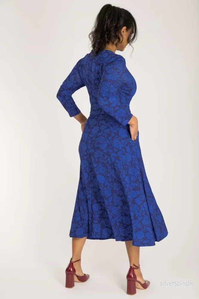 Ready to go midi jersey dress - Blue - Bild 3