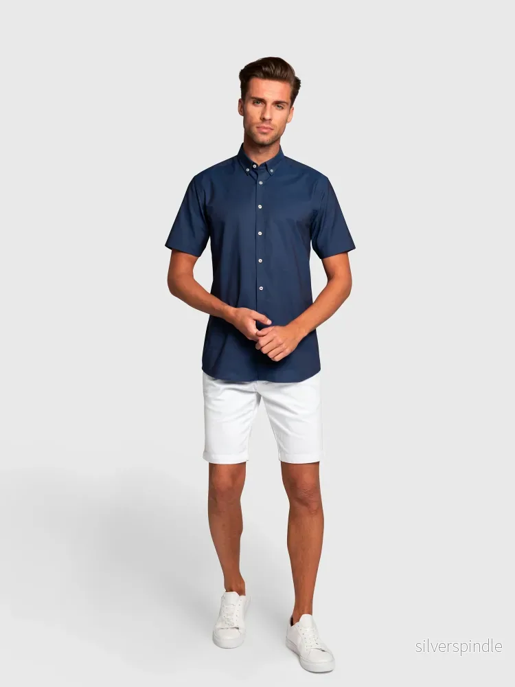 BS Kenneth Modern Fit Skjorta Dark Blue - Bild 3