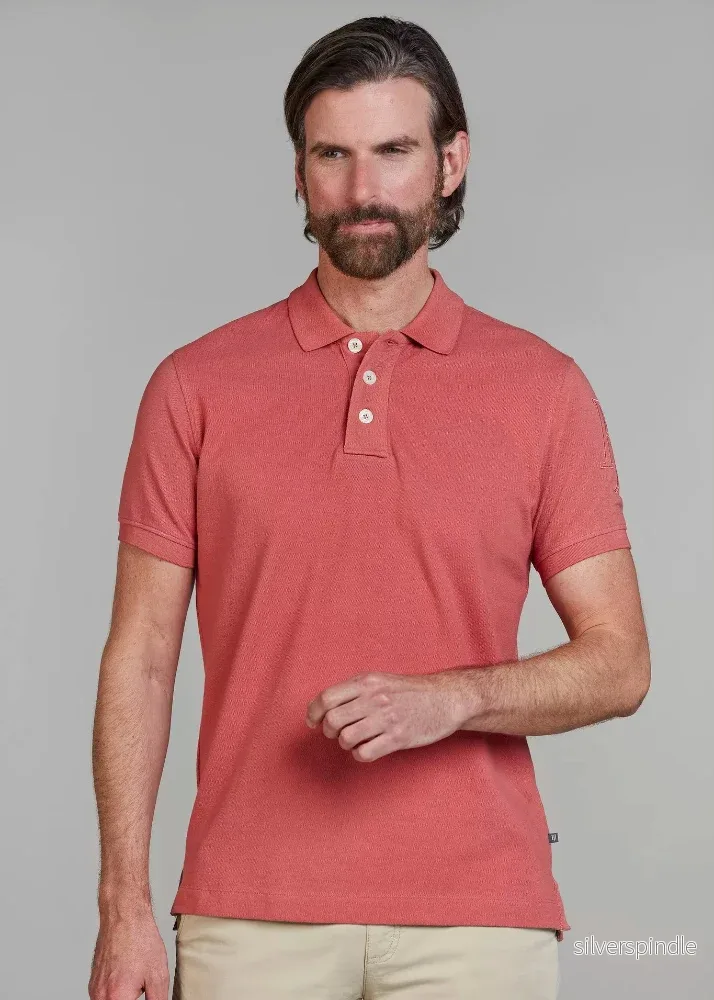 Hansen & Jacob Rough Style Polo Red Hansen & Jacob Rough Style Polo Red