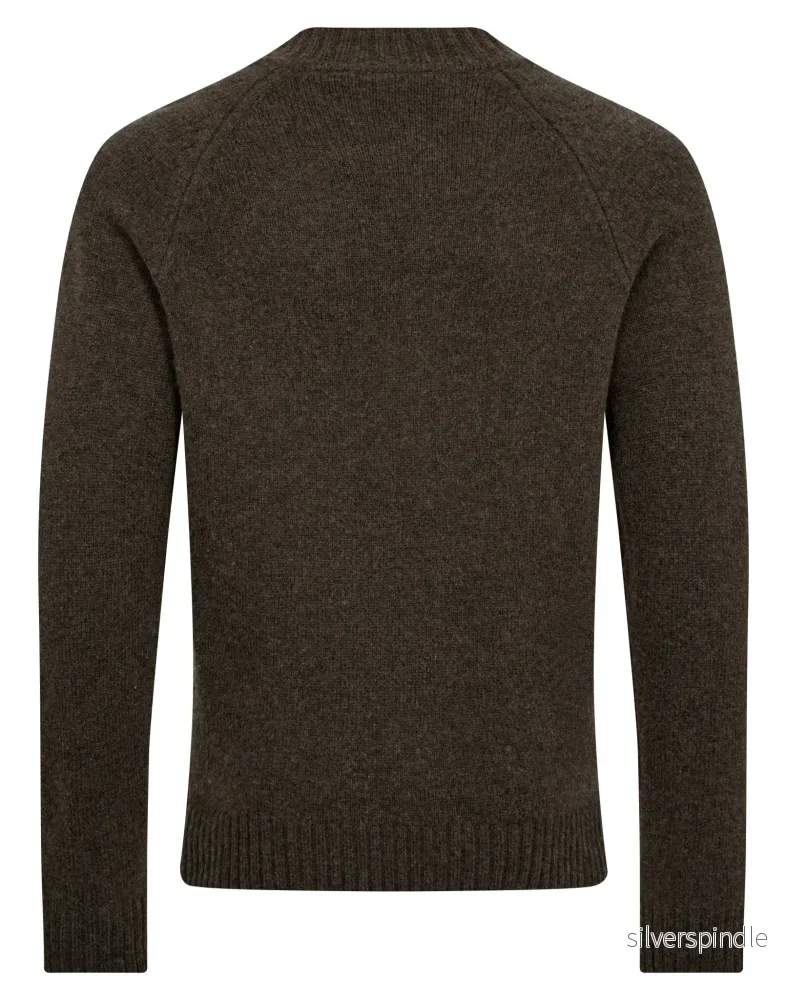 BS Douglas Regular Fit Stickat - Brown - Bild 2