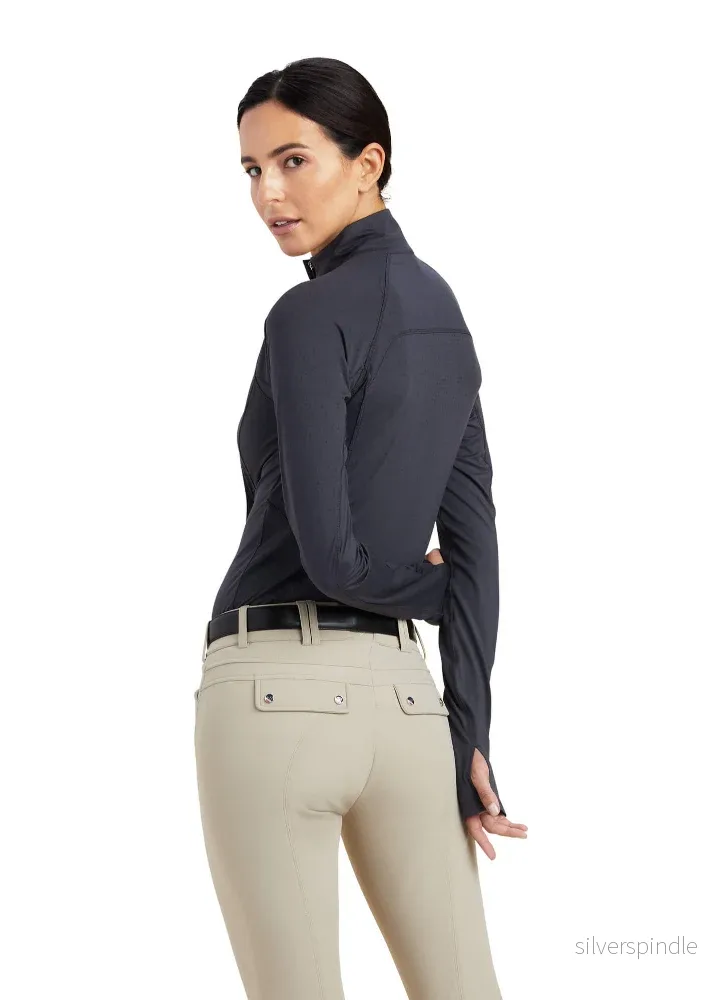 Ariat Lumina Lowell 1/4 Zip Baselayer Ebony - Bild 3