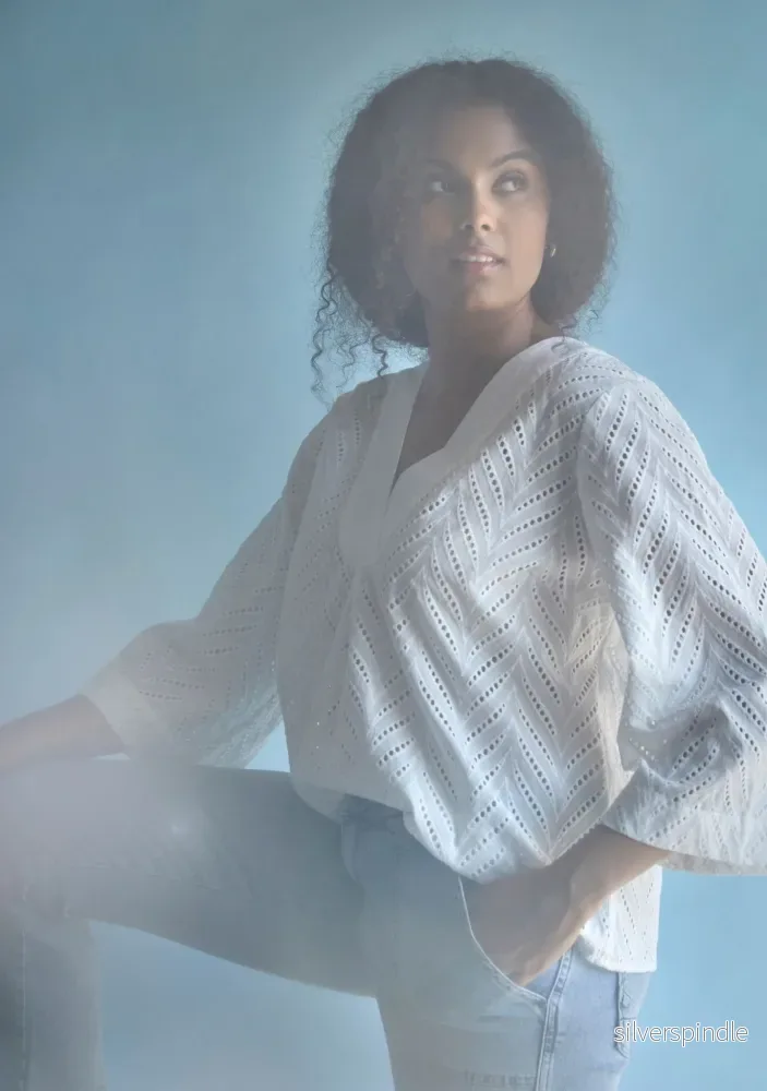 Danka Blouse – White Danka Blouse – White