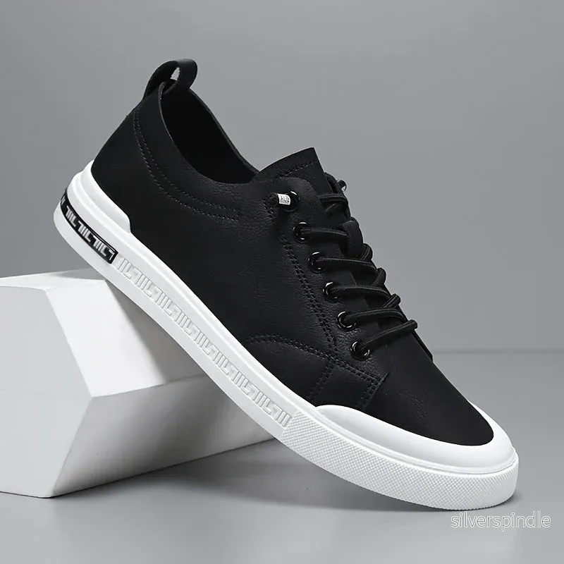 Ethan | Snygga Herr Sneakers med Vadderad Innersula och Slät Design - Bild 2