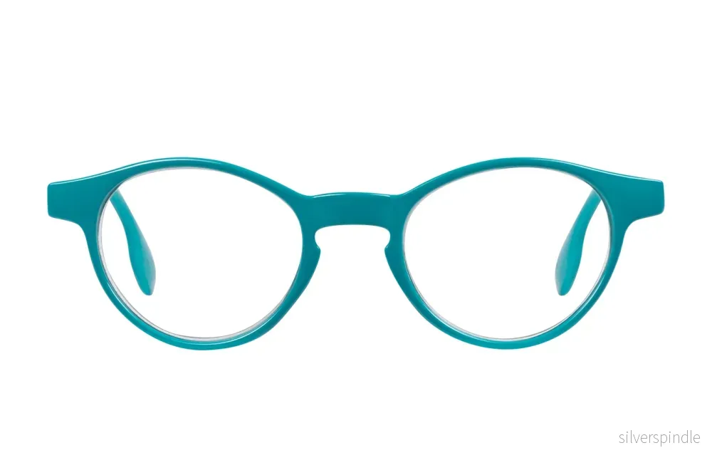 LEOPOLD solid turquoise Reading Glasses SALE LEOPOLD solid turquoise Reading Glasses SALE