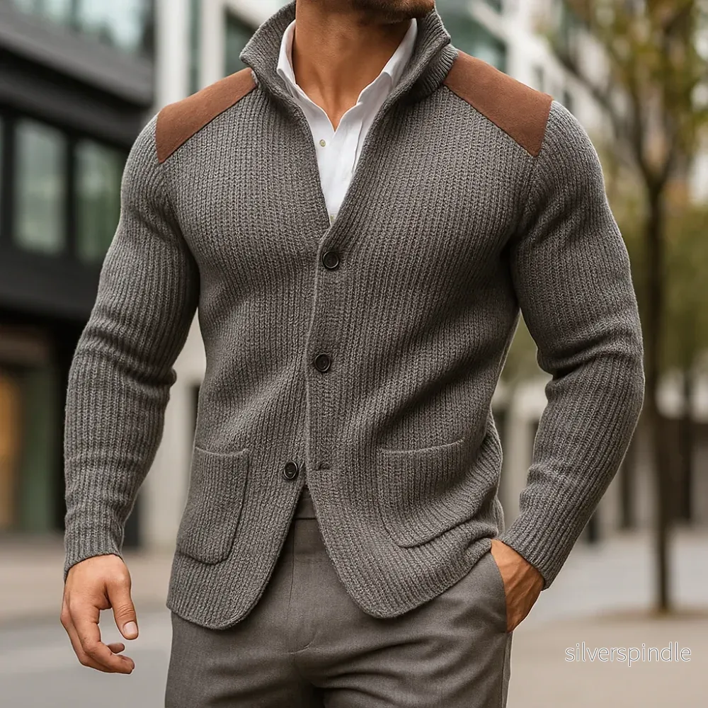Ethan | Elegant Texturerad Flexibel Kavaj Ethan | Elegant Texturerad Flexibel Kavaj