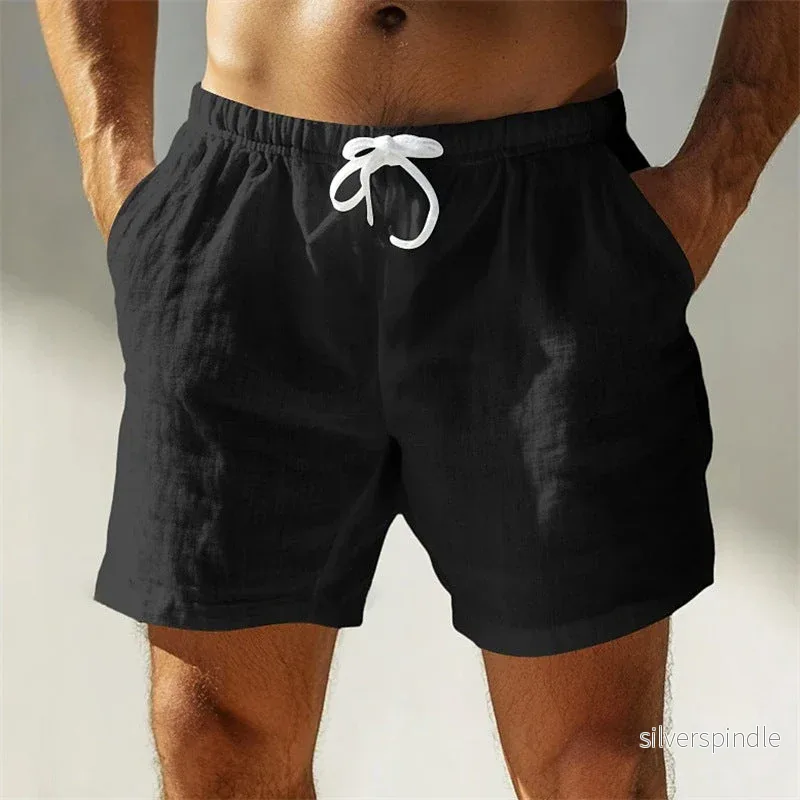 Ethan | Andningsbara Sommarshorts i Bomullsblandning Ethan | Andningsbara Sommarshorts i Bomullsblandning
