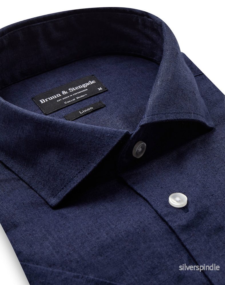 BS Hauger Casual Modern Fit Skjorta - Navy - Bild 2