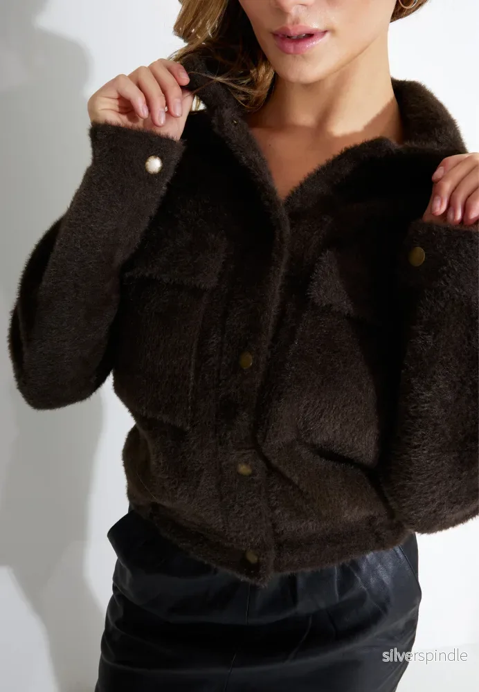 SMOOTH JACKET - Chocolate - Bild 2