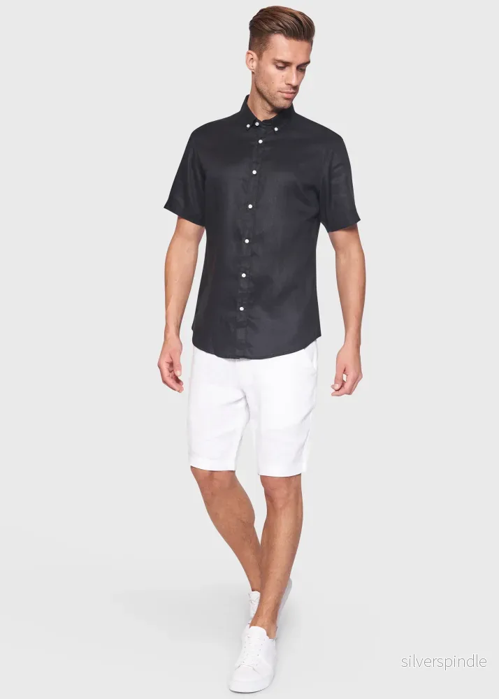 BS Chiba Slim Fit Skjorta Svart - Bild 3
