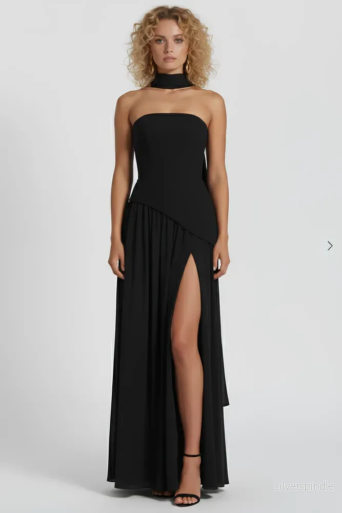 Olivia | Elegant Asymmetrisk Klänning för Damer