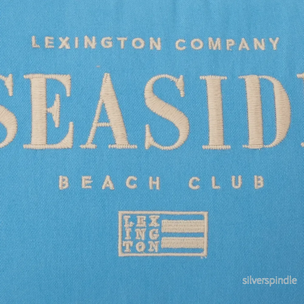 Lexington Seaside Small Organic Cotton Twill Prydnadskudde - Outlet - Bild 3