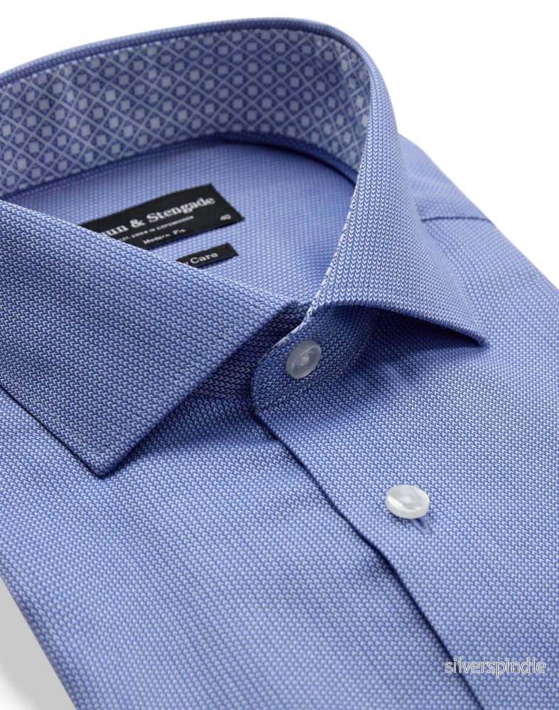 BS Landin Modern Fit Skjorta - Blue - Bild 2