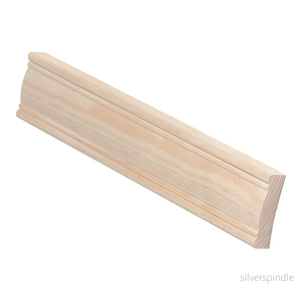 Täcklist Dekoration 12x42, furu, obehandlad
