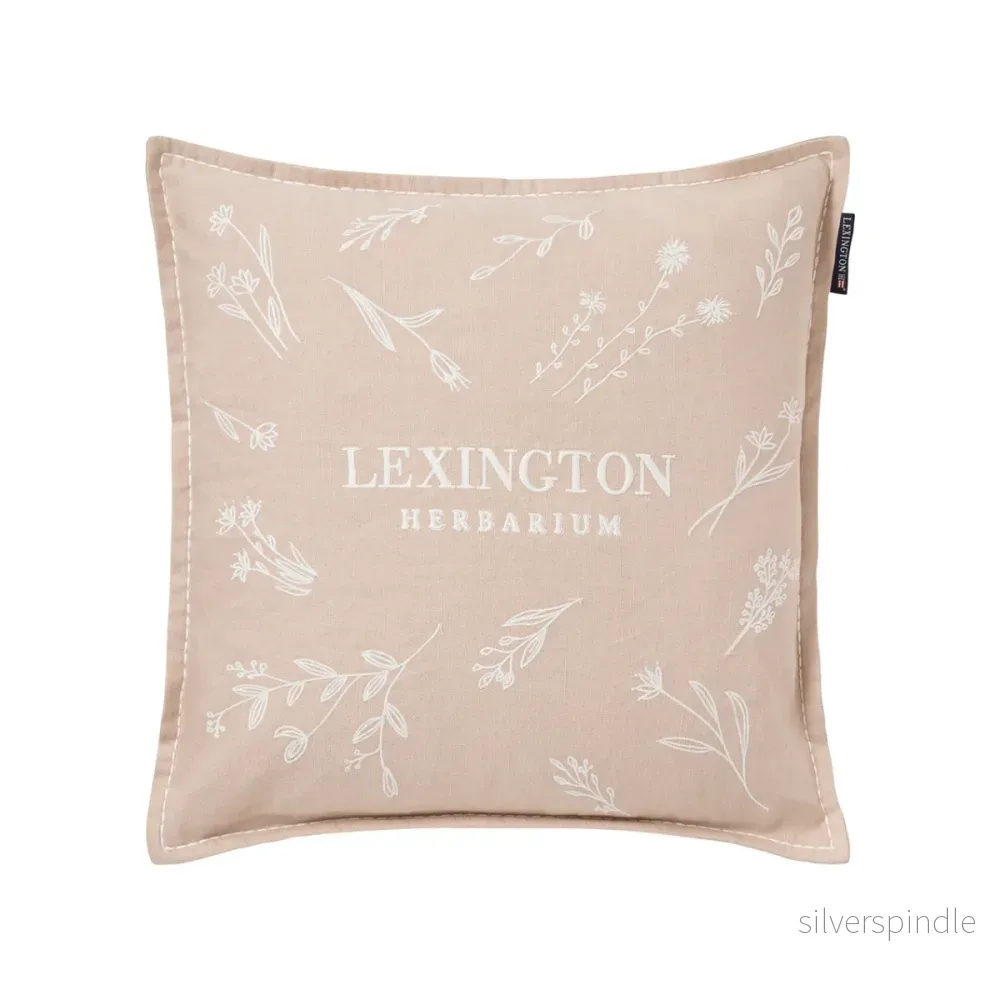 Lexington Herbarium Linen/Cotton Kuddfodral