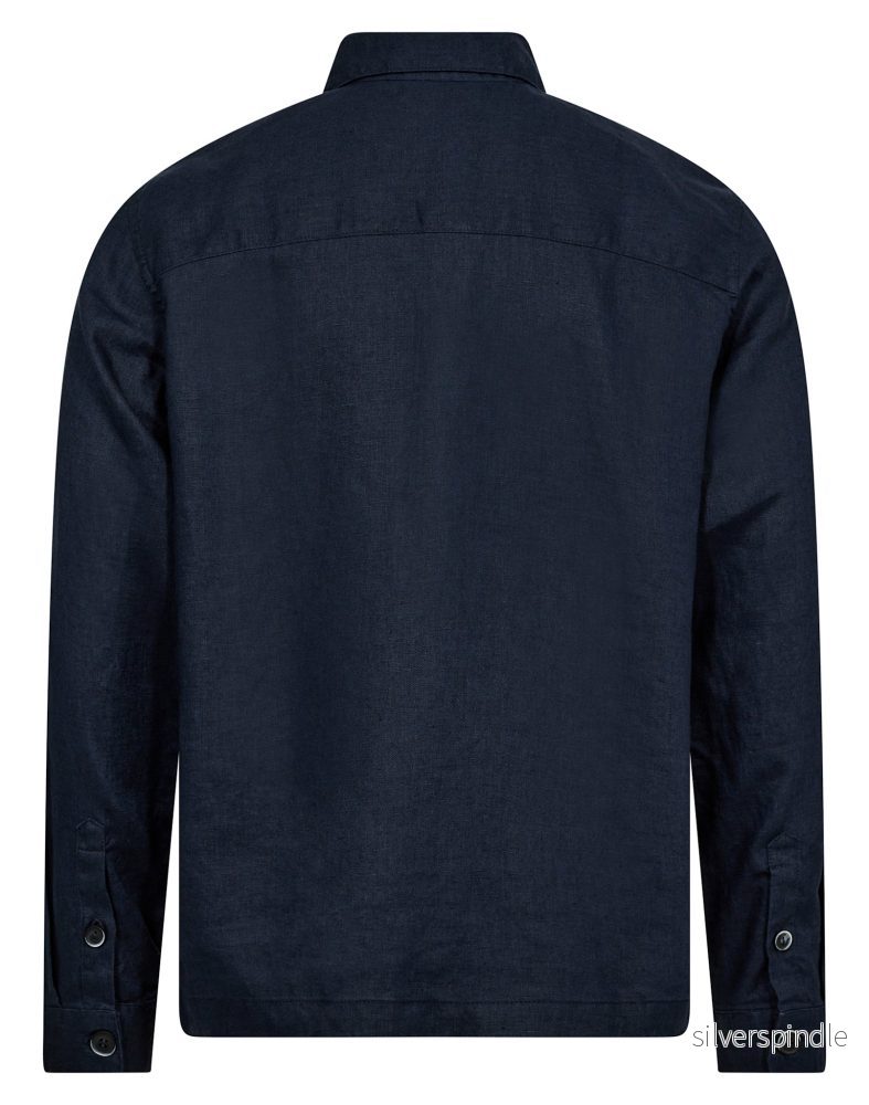 BS Adamos Overshirt - Marinblå - Bild 2