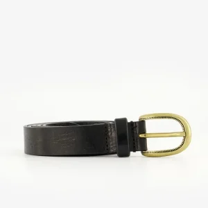LEATHER BELT SKÄRP – Svart LEATHER BELT SKÄRP – Svart
