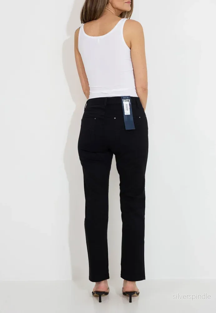 COMO SATINSTRETCH - Black - Bild 3