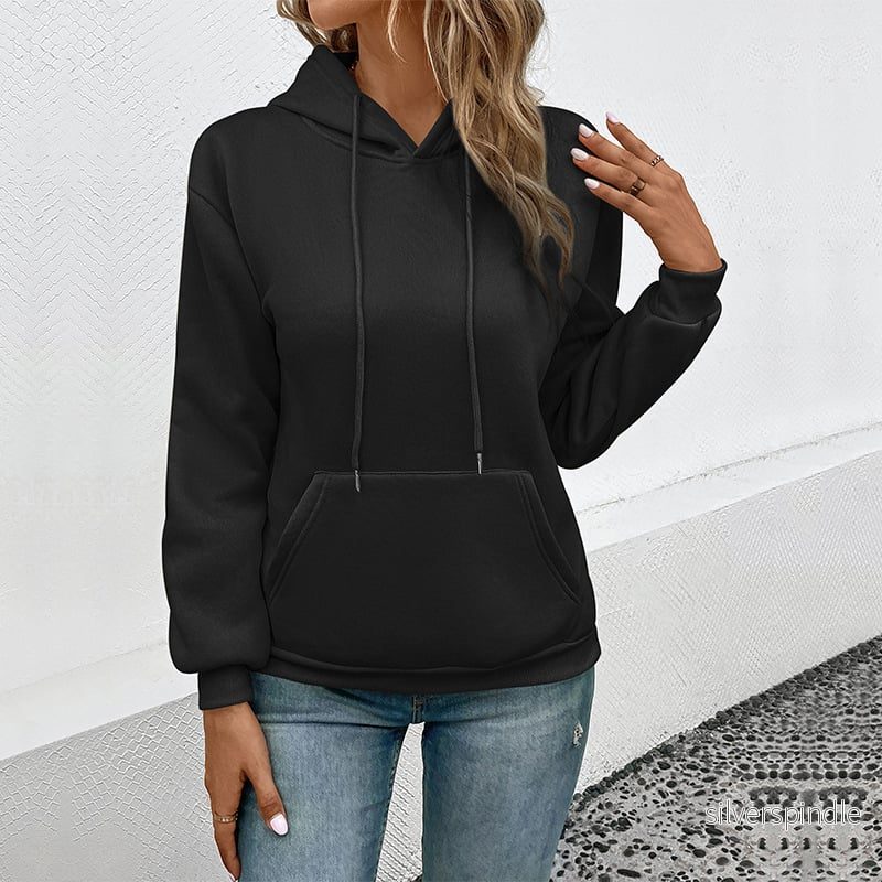 Liam | Avslappnad Hoodie med Rymlig Framficka - Bild 3