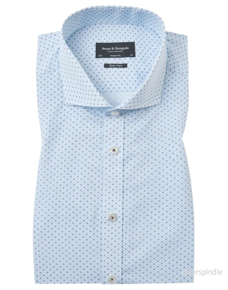 BS Hernando Modern Fit Skjorta - Light Blue