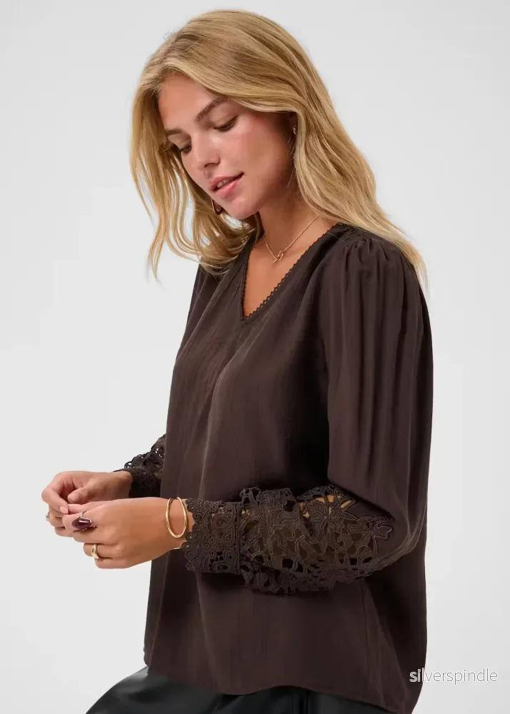 Cream CRTina Blouse Java Cream CRTina Blouse Java