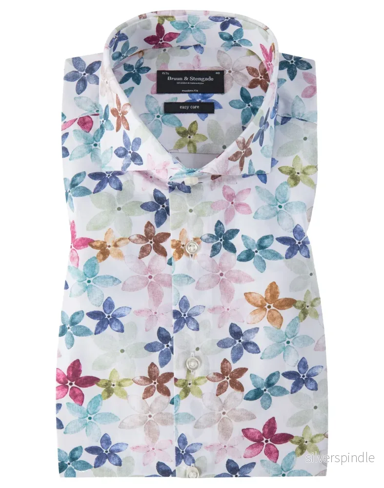 BS Ansu Modern Fit Skjorta – White BS Ansu Modern Fit Skjorta – White