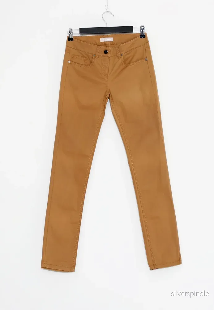POCKETS GABARDINE STR TROUS BYXOR – Brun POCKETS GABARDINE STR TROUS BYXOR – Brun