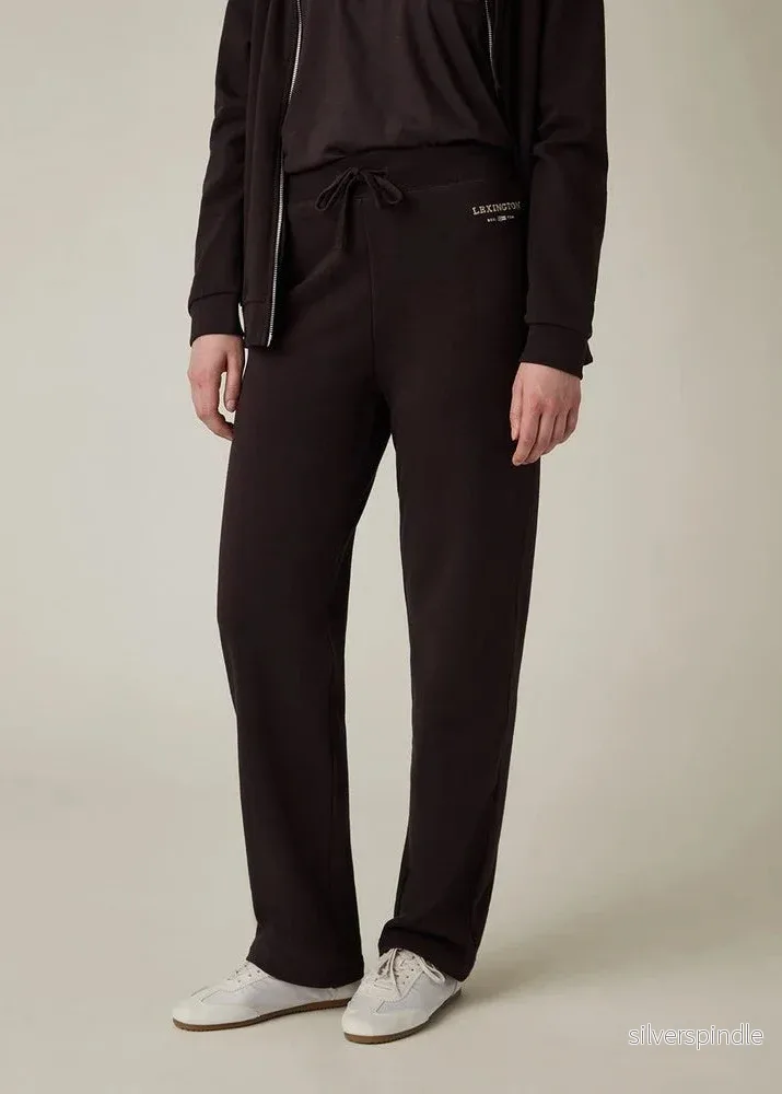 Lexington Classic Logo Jersey Pants Dark Brown Lexington Classic Logo Jersey Pants Dark Brown