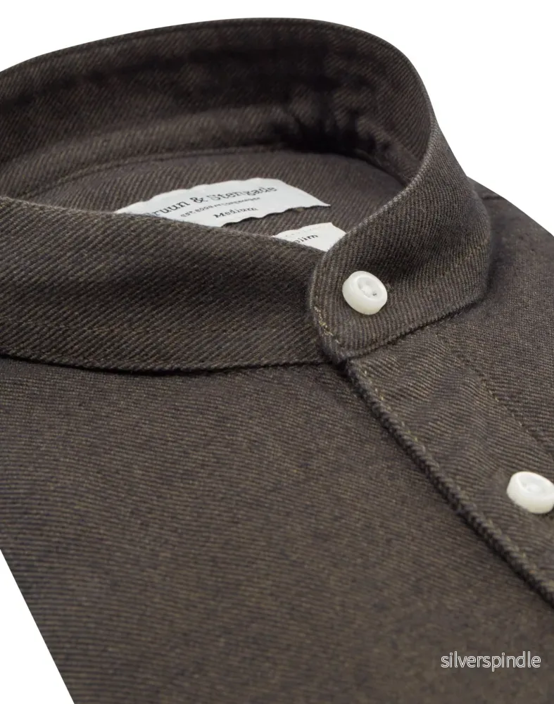 BS Amadou Casual Slim Fit Skjorta - Dark Green - Bild 2