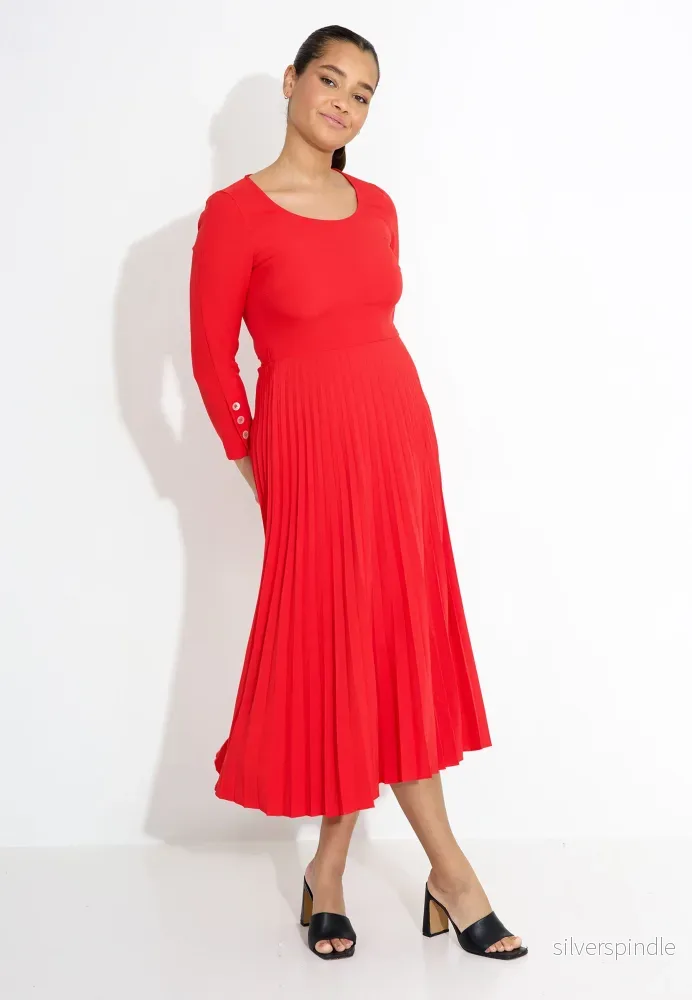 XIRIA ABITO DRESS - Röd - Bild 2