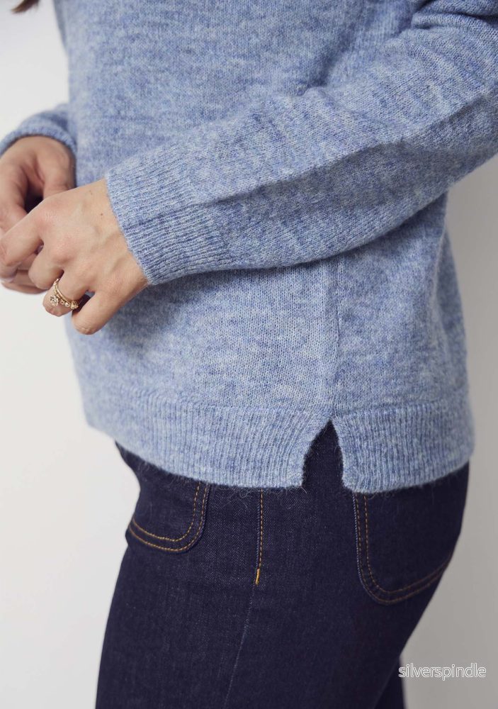 Anna Classic Pullover - Ice Blue - Bild 2