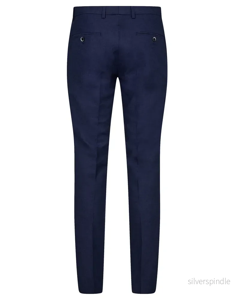 BS Pollino Classic Fit Kostymbyxor - Navy - Bild 2