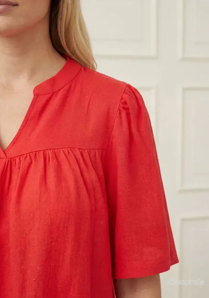 Pearl Blouse - Raspberry - Bild 2