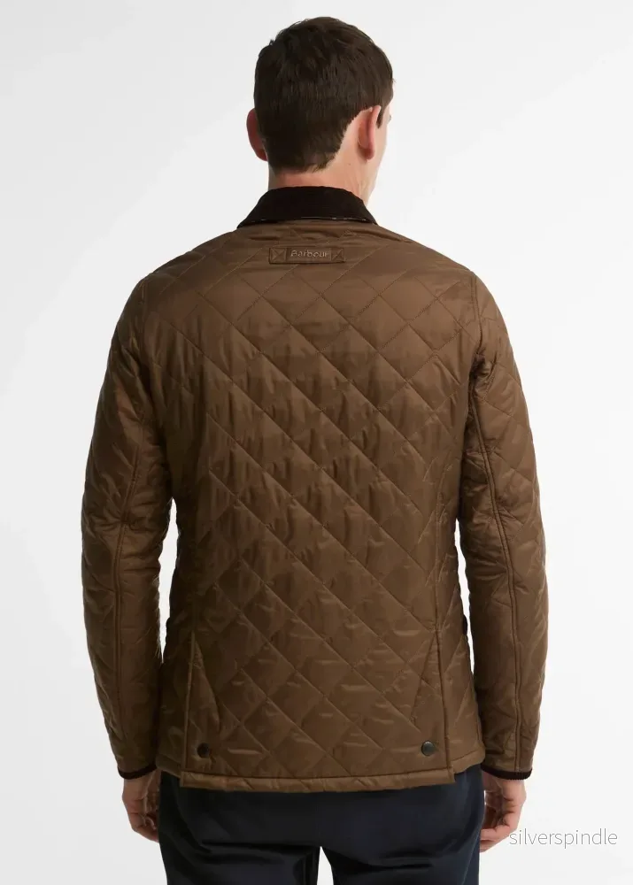 Barbour Icons Heritage Quilted Jacket Bitter Choco - Bild 3