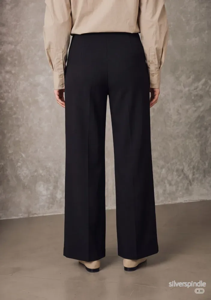 Ova Wide Pant - Black - Bild 2