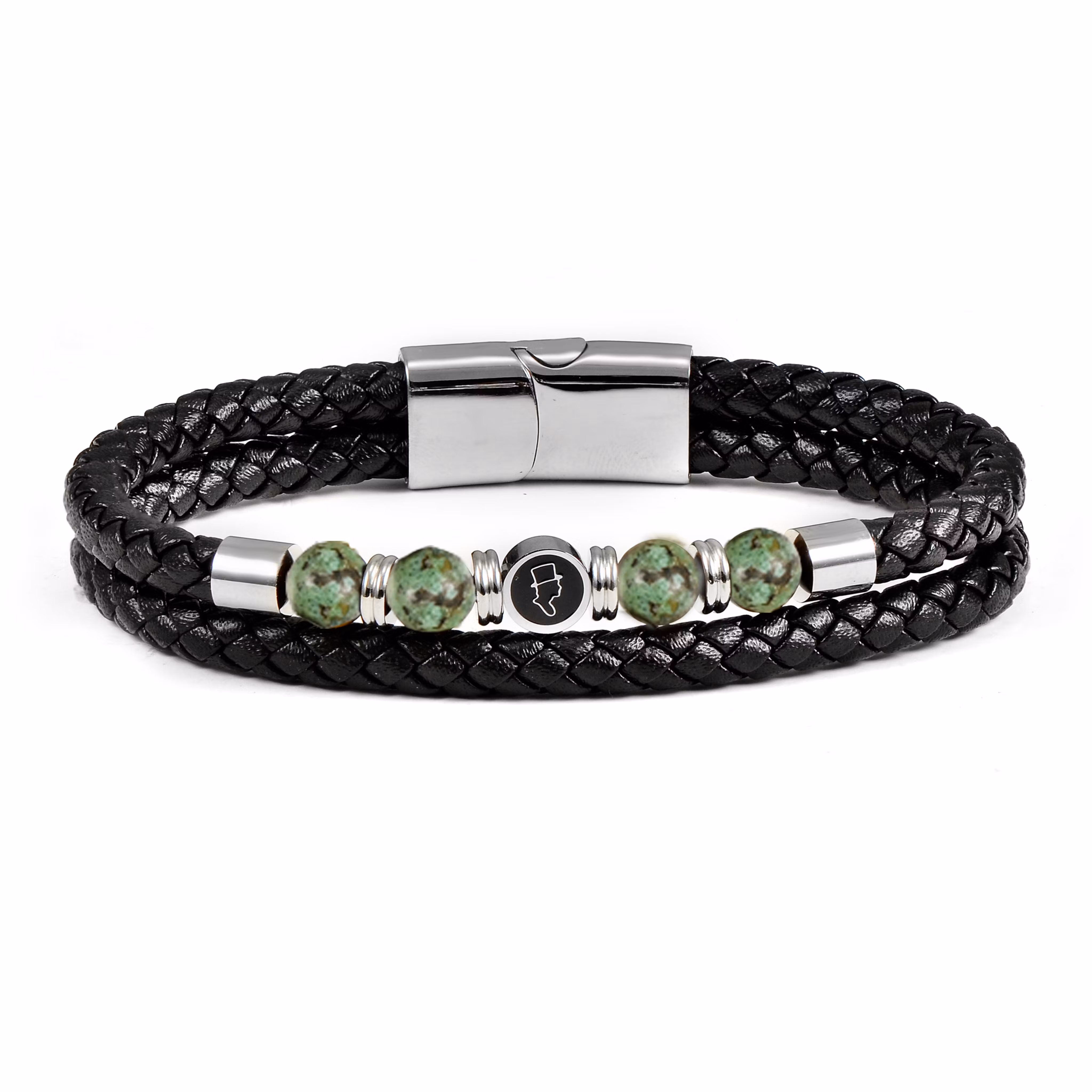 EDD LÄDERARMBAND KOMBO GRÖN EDD LÄDERARMBAND KOMBO GRÖN