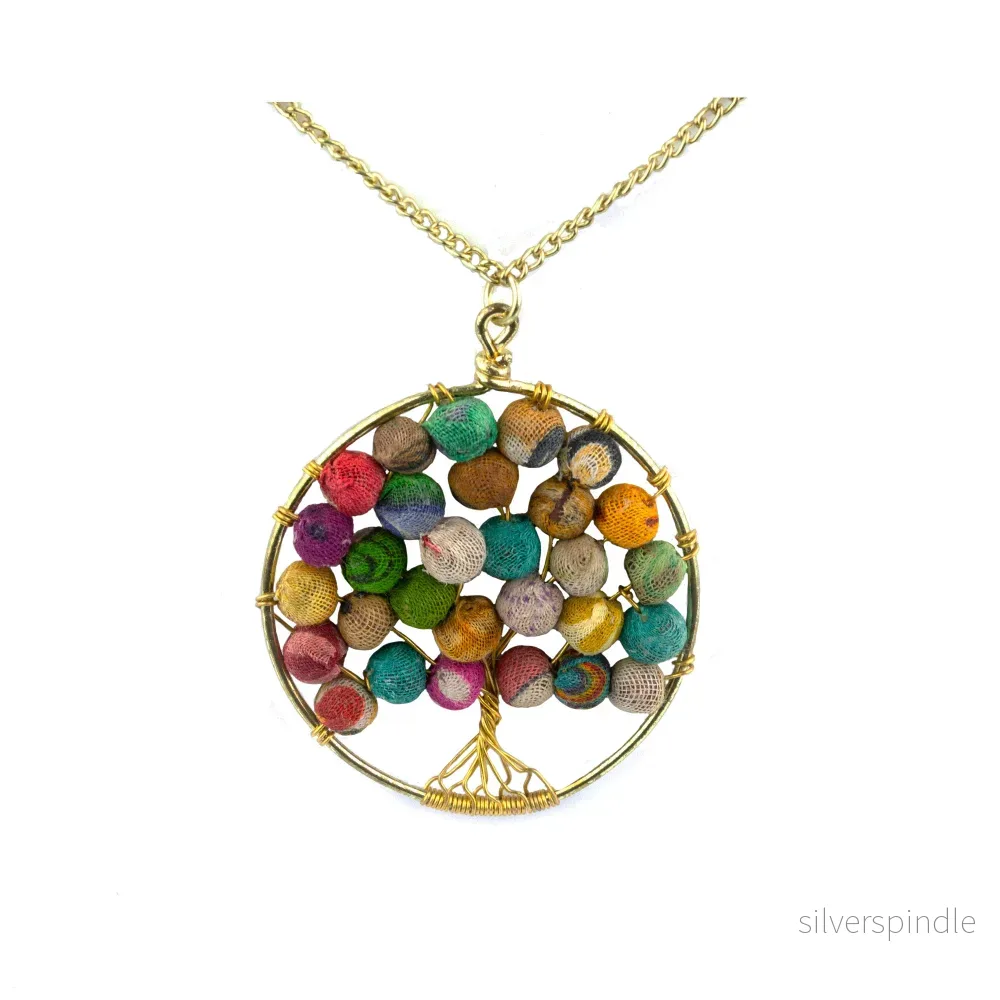 Halsband Recycle Livets träd - Bild 3