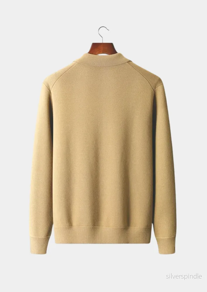 Elegant Kofta för Män med Patchfickor och Knäppning | Perfekt för Vardagsbruk och Smart Casual Stil - Bild 3