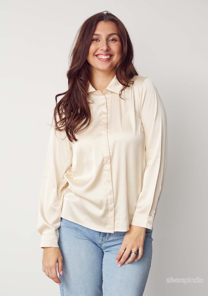 Steff Basic Shirt – Sand Steff Basic Shirt – Sand
