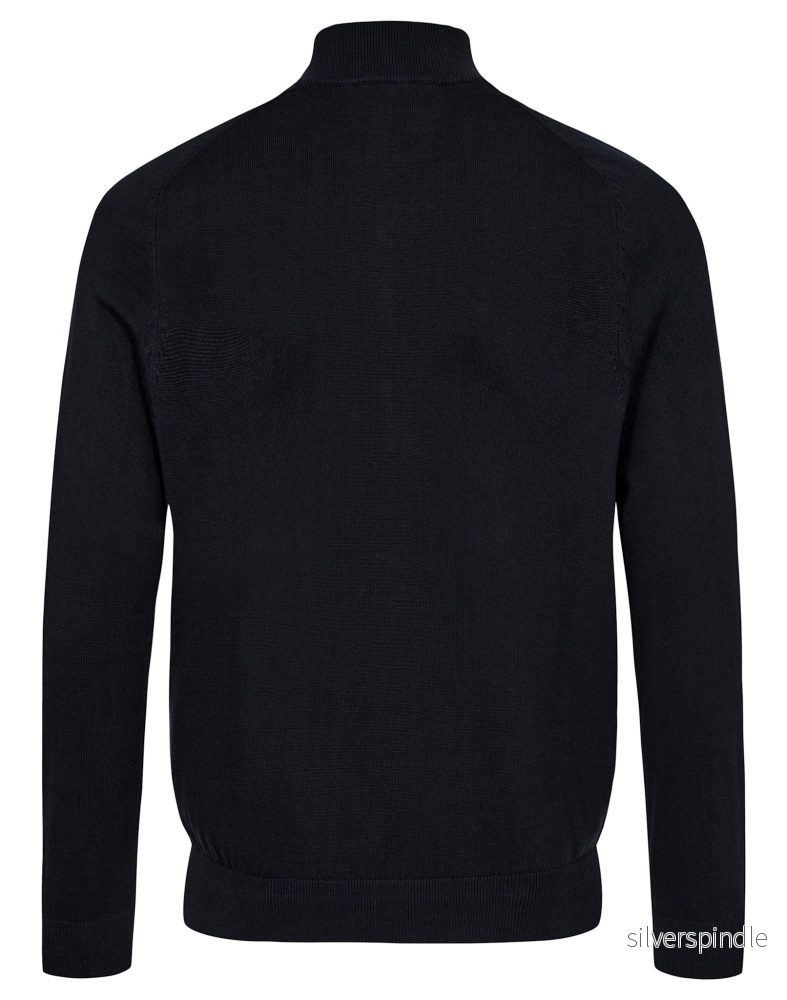 BS Stamatis Regular Fit Stickat - Navy - Bild 2