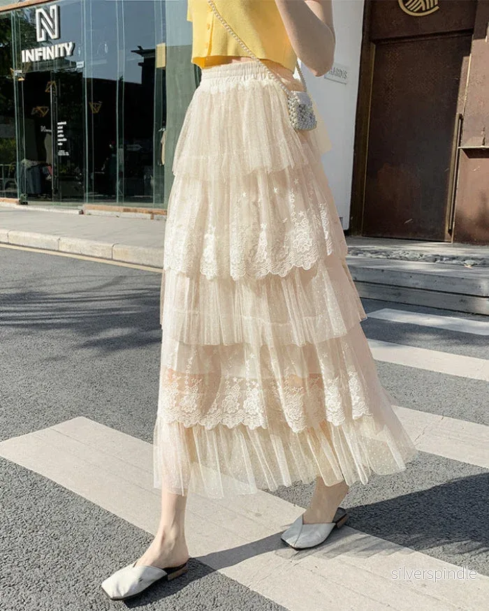 Emma | Elegant Lång Kjol med Hög Midja Emma | Elegant Lång Kjol med Hög Midja